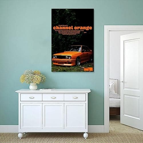 LDGSUPH Frank Ocean Posters for Room Aesthetic Canvas Wall Art Bedroom Decor12x18inch(30x45cm) thumbnail 4