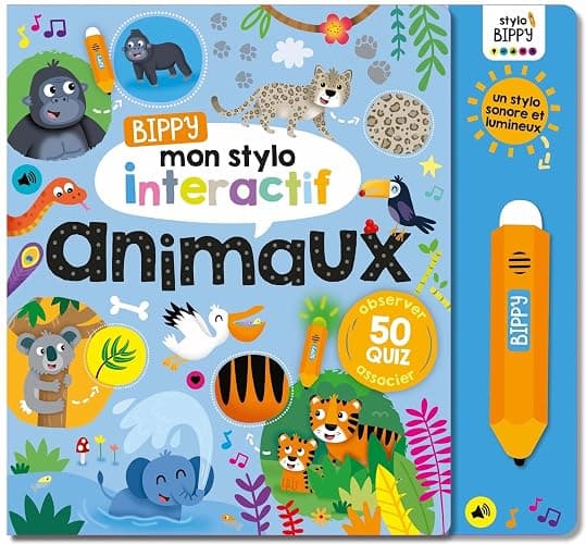 Bippy mon stylo interactif - animaux - Image 1