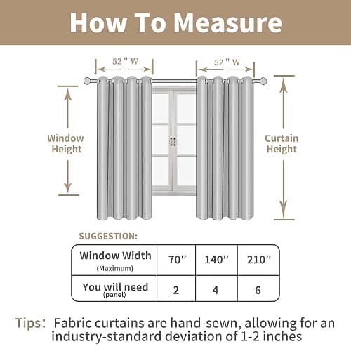 LAMIT Sage Grey Linen Curtains 45 inches Long for Bedroom, Soft Linen Textured Light Filtering Semi Sheer Panels with Bronze Grommet for Living Room, 2 Panels Set, 52 x 45 Inch thumbnail 2
