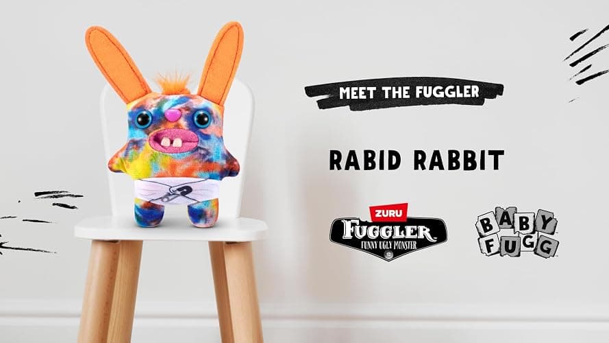 Fuggler Baby Fugg Series 3, 3.5" by ZURU Funny Ugly Monster, Plush, Collectible, Toy (3 Pack, Random Assortment) thumbnail 5