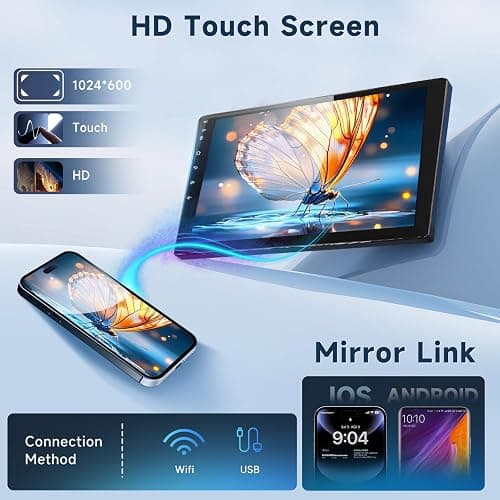 VECHTEL 5Ghz WiFi Android 15 Car Stereo for Chevrolet Spark 2011-2014 with Wireless Carplay Android Auto, 9 Inch Touch Screen Android Radio Support GPS/Bluetooth/FM/SWC/Backup Camera 2G+64G thumbnail 5