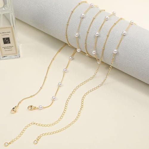 Rotnso 14K Gold Plated Body Chains Dainty Boho Layered Beach Waist Chain Adjustable Bikini Belly Chain Jewelry Accessories for Women Sexy thumbnail 5