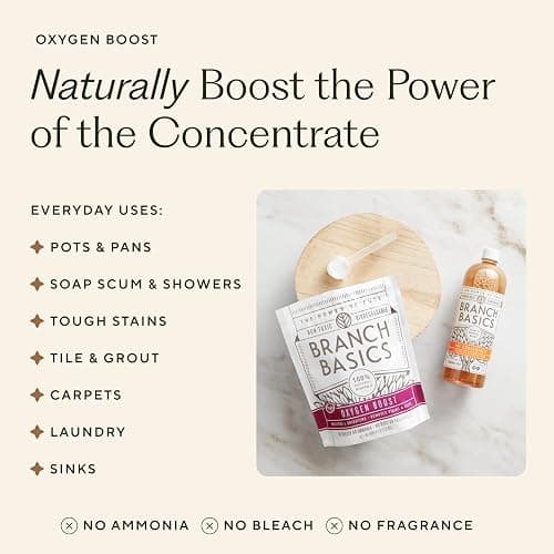 Branch Basics Premium Starter Kit in Glass: All Purpose Cleaner, Glass Cleaner, Bathroom Cleaner, Wash Bottle, and Laundry Bottle (3 Glass Spray Bottles + Concentrate) Fragrance-Free thumbnail 7