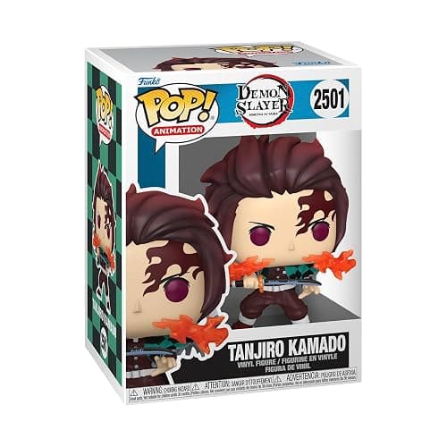 Funko POP! Animation: Demon Slayer - Tanjiro | Official Merch - Collectable Vinyl Figurine for Shelf Display - Birthday Gift Idea for Fans and Collectors - Image 1