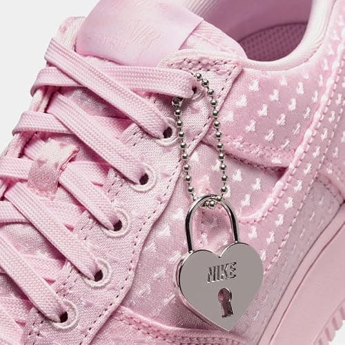 Air Force 1 Low SE Valentines Day Locket Womens Lifestyle Shoes (Pink Foam/Pink Foam/Black) thumbnail 2
