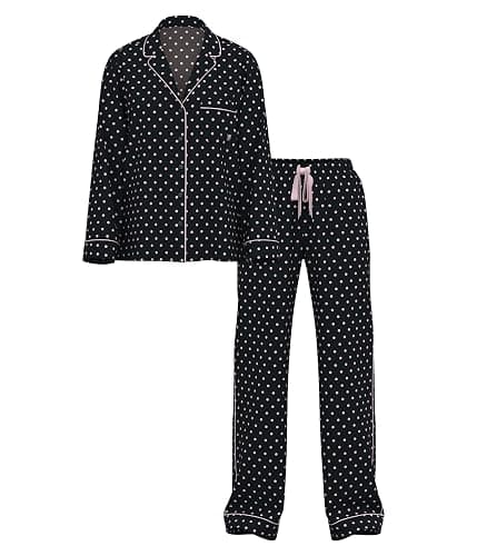 Victoria's Secret Flannel Pajama Set, Long Sleeve Button Down Shirt & Pants, Sleepwear for Women (XS-XXL) - Image 1