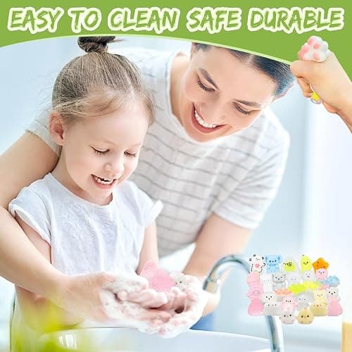 28pcs Squishy Pack,Fidget Toys Kit,Include taba Squishies Party Favors for Kids 4-8 8-12 Treasure Box Toys for Classroom Birthday Xmas Gifts Goodie Bag Stocking Stuffers for Teens (28pcs) thumbnail 5