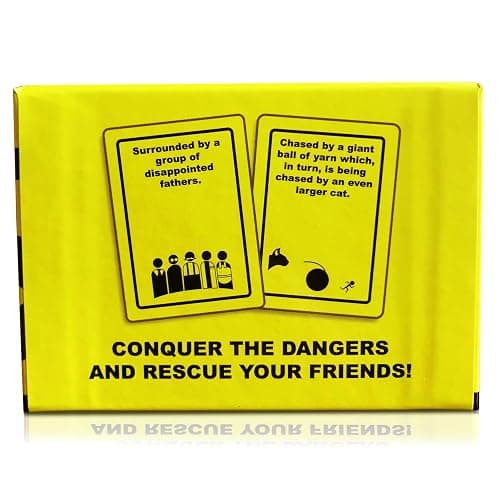 ORIGAMI WHALE Danger The Game: The Card Game of Bizarre Dangers and Rescues - Family & Adult Game Night - Easy to Learn - Party Games - Family Board Games - 3+ Players thumbnail 2