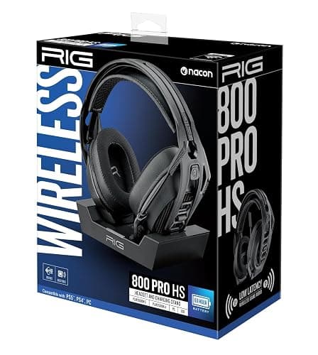 RIG 800 PRO HS Wireless Gaming Headset & Multi-Function Base Station for PlayStation PS4, PS5, PC, Mac, USB - Up to 60 Hour Battery thumbnail 9