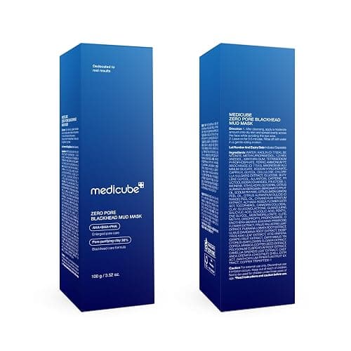 medicube Zero Pore Blackhead Mud Mask - Pore Cleansing & Gentle Exfoliating | Blackhead-Removing Clay Mask with AHA BHA PHA, Pore Minimizing & Cooling Care, 3 Min Quick Dry, Korean Skincare 3.52 oz. thumbnail 7
