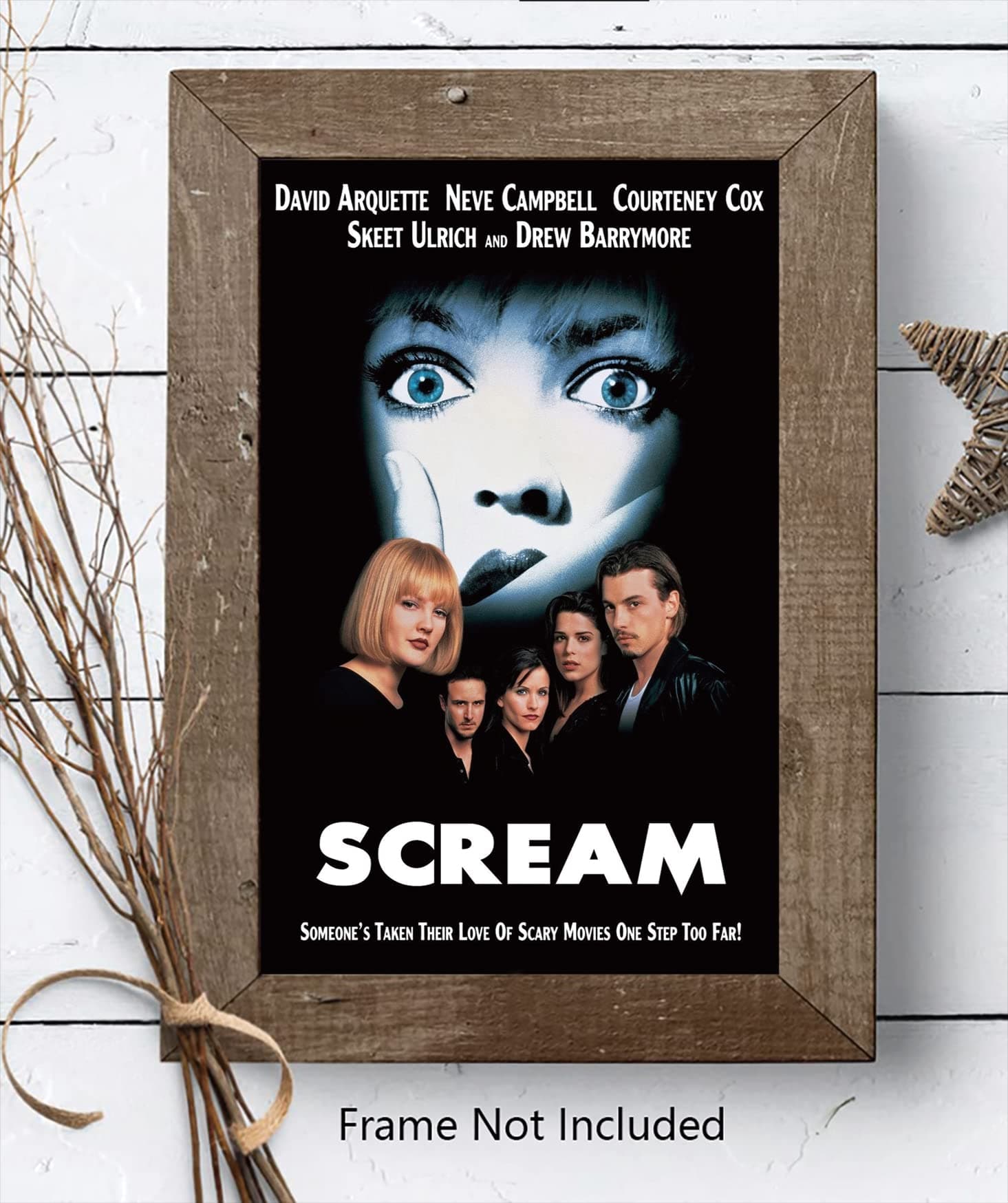 FatCat Wall Graphics Scream - 1996 Movie Poster Frameless Gift 12 x 18 inch（30cm x 46cm）-LT-071 thumbnail 4