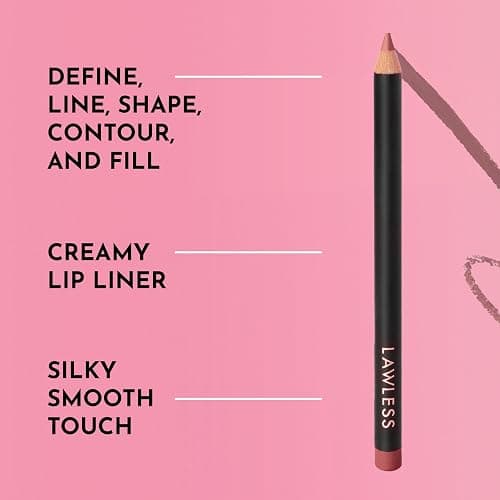 Lawless Women's Forget the Filler Definer Liner, Rosewood, 0.04 Ounce thumbnail 3