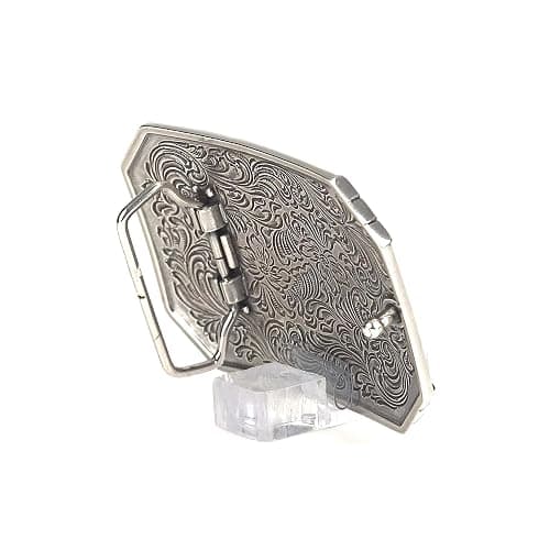 ARIAT Floral Rectangle Silver - Acc Buckle thumbnail 3