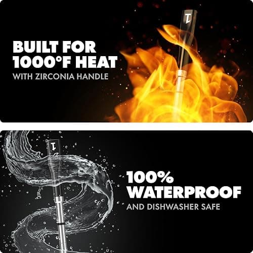 CHEF iQ Sense | Smart Wireless Meat Thermometer | Ultra-Thin Probe | WiFi Unlimited Range | 1000°F Heat Safe | 5 Sensors | BBQ, Grill, Oven, Smoker, Air Fryer | Gen3 thumbnail 8