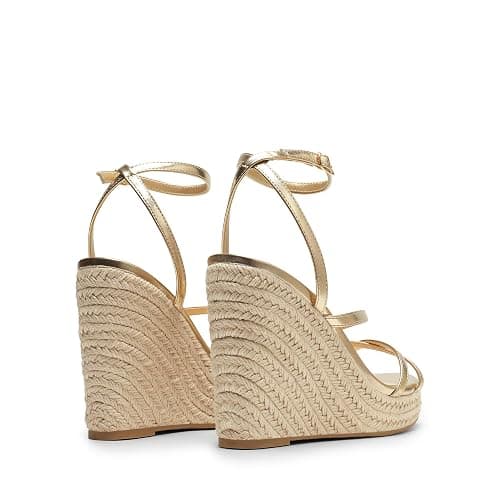 DREAM PAIRS Strappy Espadrille Platform Wedge Sandals for Women Dressy Summer, Comfortable Open Toe Sandals with Cushioned Insole and Ankle Strap Buckle thumbnail 7