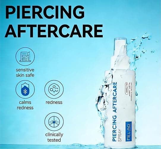 Piercing Care Spray, suitable for cleaning body piercings, cleansing spray for new piercings thumbnail 2