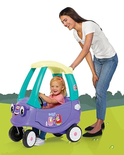 Little Tikes Bluey Grannies Car Coupe with 2 Accessories, Bluey Foot-to-Floor Ride-On, for Boys and Girls Ages 1.5-5 Years thumbnail 2