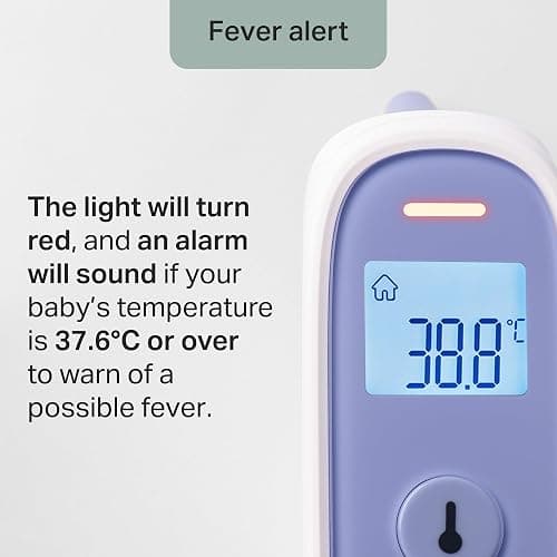 Tommee Tippee InEar Digital Thermometer 3m+ | 1 Second Instant Readings, Choice of °C or °F Display thumbnail 6