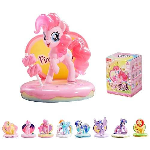 MINISO My Little Pony Sweetheart Paradise Series Blind Box Collectible Figure, Cute Display Model for Room Decor & Birthday Gifts, Random Design(Single Box) - Image 1