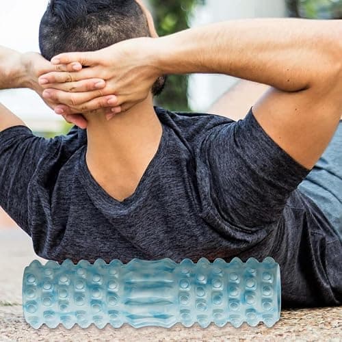 Generic Deep Tissue Foam Roller - Muscle Roller, Blue, Relieve Muscle Tension, Muscle Recovery and Pain Relief thumbnail 2