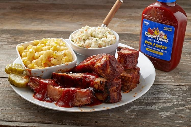 Famous Dave's Seasoning Variety Bundle - 2 pck Rich & Sassy BBQ Sauce & 1 pck Rib Rub Seasoning (45.5 oz.) thumbnail 4