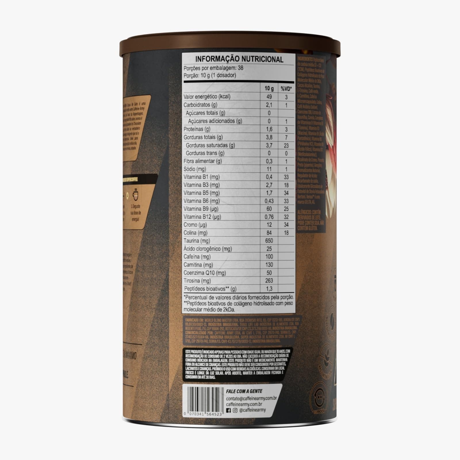 SuperCoffee Lingua de Gato - Economic Size (380g) - Caffeine Army thumbnail 2