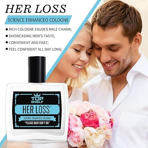 DICTAMNI Her Loss Cologne for Men, 3.3OZ Herloss Perfume Para Hombre, Her Loss Hypnosis 2.0 Pheromone Cologne for Men, Top Shelf Pheromone Perfume, Science enhanced the raw appeal and confidence thumbnail 4