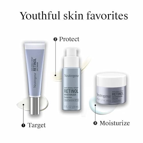 Neutrogena Rapid Wrinkle Repair Retinol Face Moisturizer with SPF 30 Sunscreen, Daily Anti-Aging Face Cream with Retinol & Hyaluronic Acid to Fight Fine Lines, Wrinkles, & Dark Spots, 1 fl. oz thumbnail 8