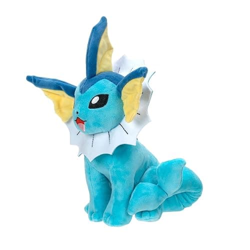 Pokémon 8-Inch Vaporeon Plush - Adorable, Ultra-Soft, Plush Toy, Perfect for Playing & Displaying - Gotta Catch ‘Em All thumbnail 2