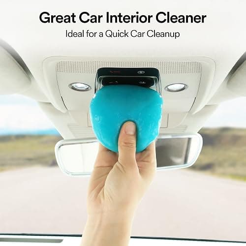 PULIDIKI Car Cleaning Gel Car Clean Putty, Universal Car Interior Cleaner Slime, Perfect Cleaning Kit Supplies, Auto Detailing Tools Car Accessories, Dust Remover Gifts for Men Women thumbnail 7