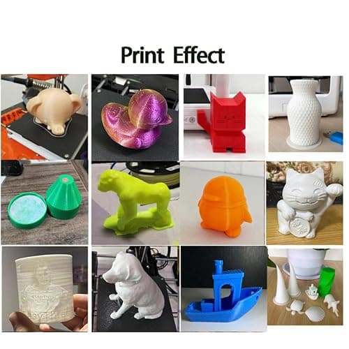 Portable 3D Printer - Compact FDM 3D Printer with Removable Build Plate, PLA & TPU Filament Compatibility, 0.4mm Nozzle, 100x100x100mm Build Volume, Easy-to-Use Design for Beginners thumbnail 8