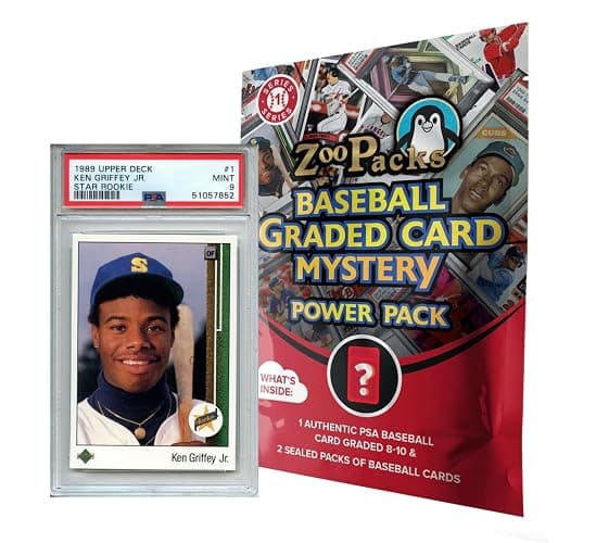 Zoo Packs MLB Baseball PSA Graded Card Mystery Power Pack - Amazon Exclusive - Image 1