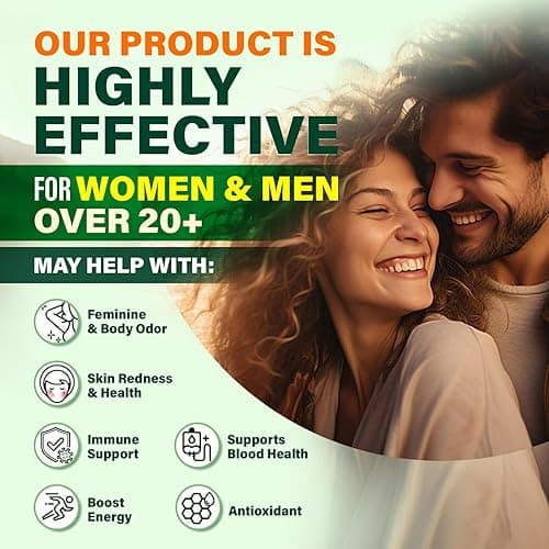 Benevolent Chlorophyll Liquid Drops with Copper for Max Absorption - Detox & Immune Support, Internal Deodorizer & Skin Health Supplement – 5900mg, Vegan, Natural Mint, 4 Month Supply - Liquid Chlorophyll thumbnail 2