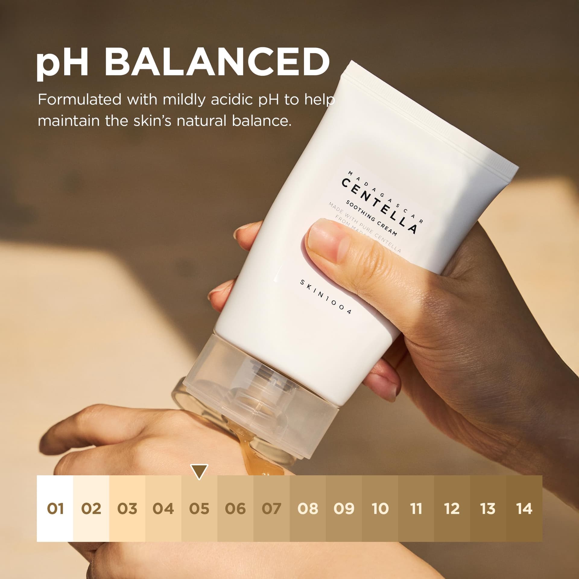 Skin1004 Centella Soothing Cream, 75ml, Korean Face Moisturiser with Centella Asiatica & Hyaluronic Acid, Hydrating Face Cica Gel Cream, Moisturizer for Skin Barrier Repair & Calming Care, Korean Skincare thumbnail 6