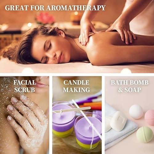 MISIJI Floral Essential Oil Set, Aromatherapy for Diffuser, for Candle 6 * 10ML thumbnail 5