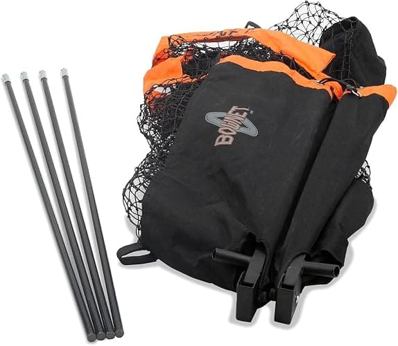 Bownet Youth Field Hockey Goal, Portable Hockey Net with Carrying Bag (4' x 8') thumbnail 3