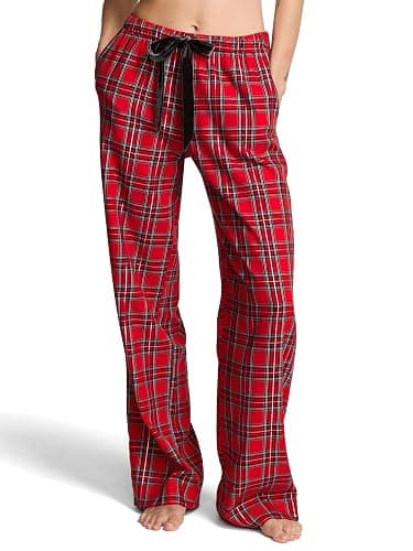 Victoria's Secret PINK Flannel Pajama Pants, Sleepwear for Women - Image 1