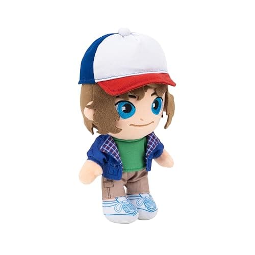 Stranger Things Dustin Henderson Upside Down Collector Figure - 6-Inch Highly Detailed Figure with Soft Good Clothing and Unique Accessories thumbnail 3
