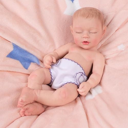 BABESIDE 6 Pcs Baby Doll Diapers for 12-15 Inch Dolls, Reusable & Washable Doll Underwear Fits Newborn Baby Dolls, Pretend Play Accessories for Toddlers Girls thumbnail 5