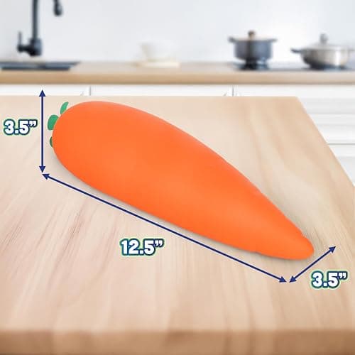 Toymendous Squishy Carrot – Jumbo 11.5 Inch Squishy Vegetable | Giant Stress Relief Toy | Fidget Sensory Food Fun for Kids, Teens & Adults thumbnail 6