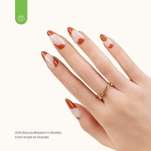 Beetles 3Pcs 15ml Builder Nail Gel with No Wipe Top Coat Gel Nail Polish and Base Coat Christmas Set for Nails Shine Finish and Long Lasting Nail Protection UV/LED Lamp Needed Gift for Women thumbnail 8