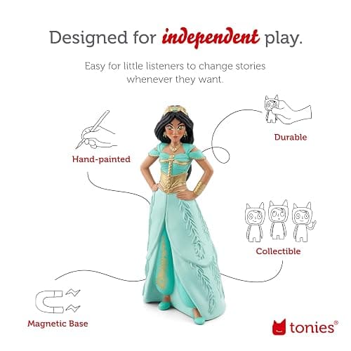 Tonies Jasmine Audio Toy Figurine from Disney's Aladdin thumbnail 4