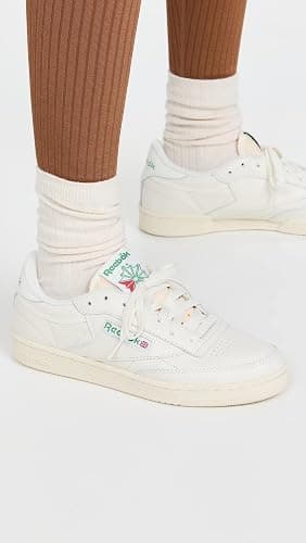 Reebok Club C 85 Vintage Tennis Sneakers for Women, Casual White Womens Shoes, Size 5 to 11 thumbnail 2