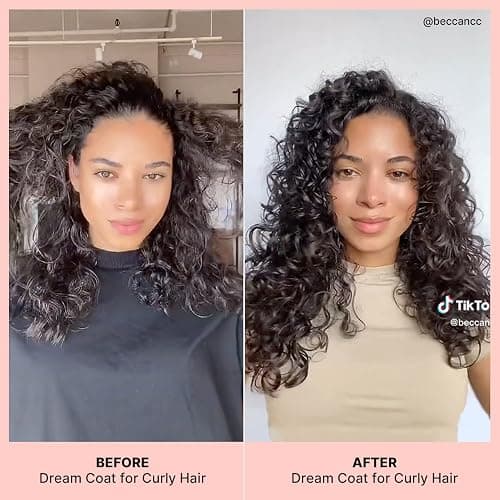 COLOR WOW Dream Duo for Curly Hair- Switch up your style from curly to straight and back again. Featuring DREAM COAT and DREAM COAT CURLY with advanced frizz control + heat protectants for glossy hair thumbnail 7