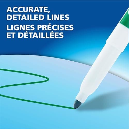 Expo Dry Erase Markers, Whiteboard Markers with Low Odour Ink, Fine Tip, Assorted Vibrant Colours, 16 Count thumbnail 8