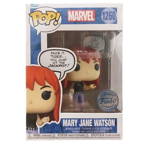 Funko - Spider-Man - Mary Jane Watson Pop! Vinyl Figure - EE Exclusive - Image 1