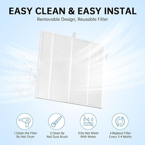 CHRISTINE SHELLY Nail Dust Collector, Powerful Vacuum Fan Vent Dust Collector Extractor Dust Suction Machine for Acrylic Nails Polishing, Nail Salon&Home, White thumbnail 4