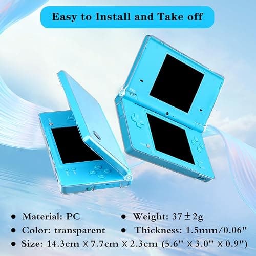 OSTENT Hard Crystal Case Clear Skin Cover Shell for Nintendo DSi NDSi thumbnail 3