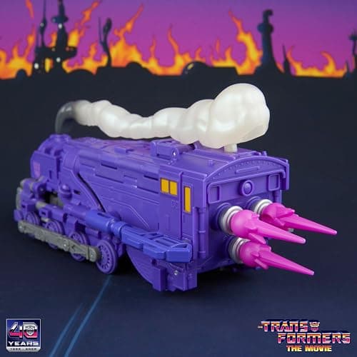 Transformers Studio Series The The Movie Astrotrain, Leader Class 6.75-Inch Converting Action Figure, Robot Toys for Ages 8+ thumbnail 7