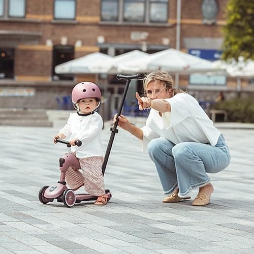Scoot & Ride Highwaykick 1 Push and Go Kickboard mit Sitz Kinderroller Scooter 2in1 Laufrad mit Lenkstange ab 1 2 Jahren mitwachsend Höhenverstellbar werkzeuglos thumbnail 6